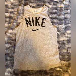 Nike Heather Gray Dri-Fit Tank